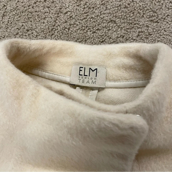 ELM Design 100% Baby Alpaca Coat Made in Peru Icelandic Design Bell Sleeves - Picture 3 of 12